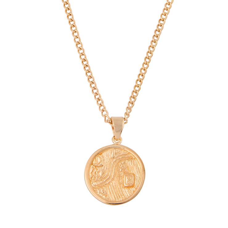 CAROLINA ALATORRE Adele Coin Necklace