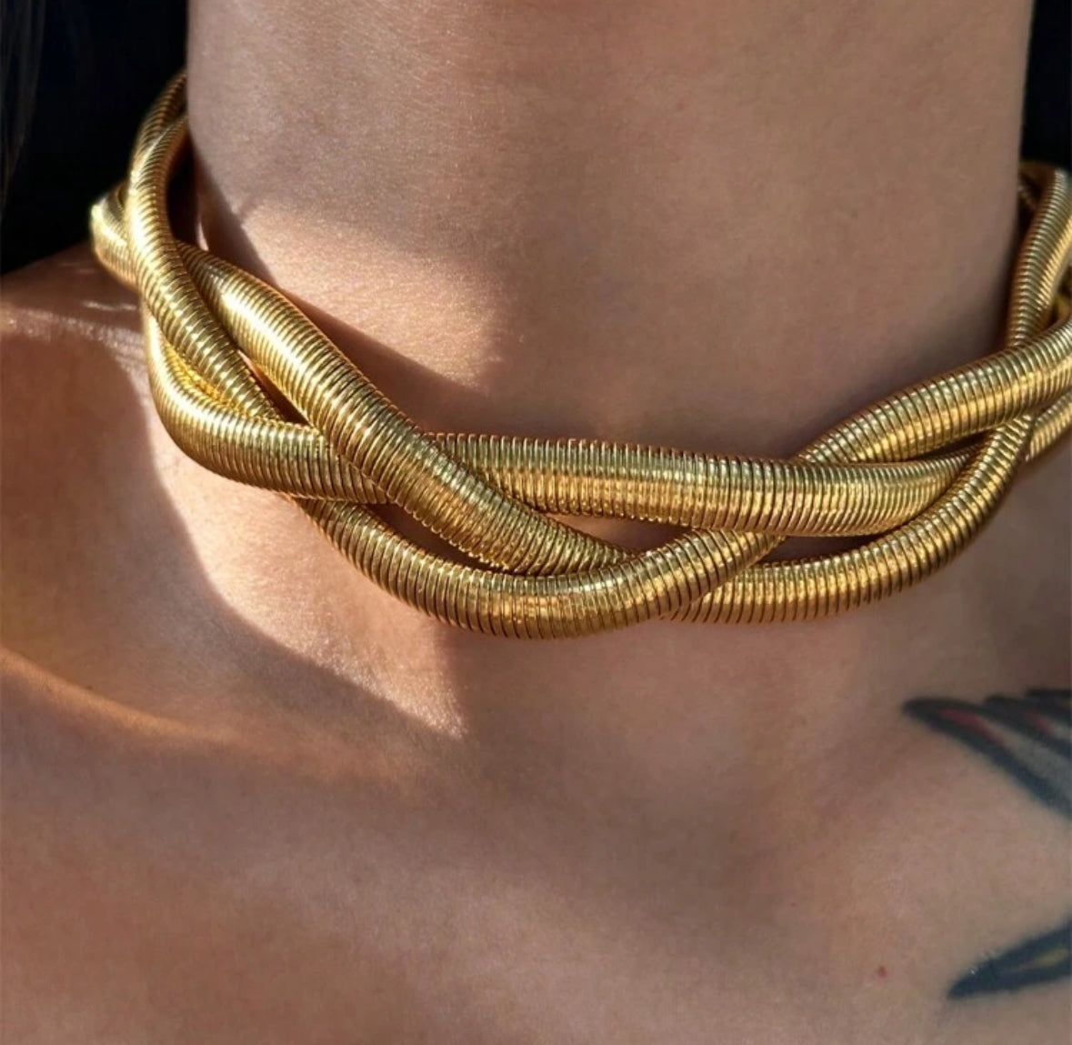 Triple Snake Choker