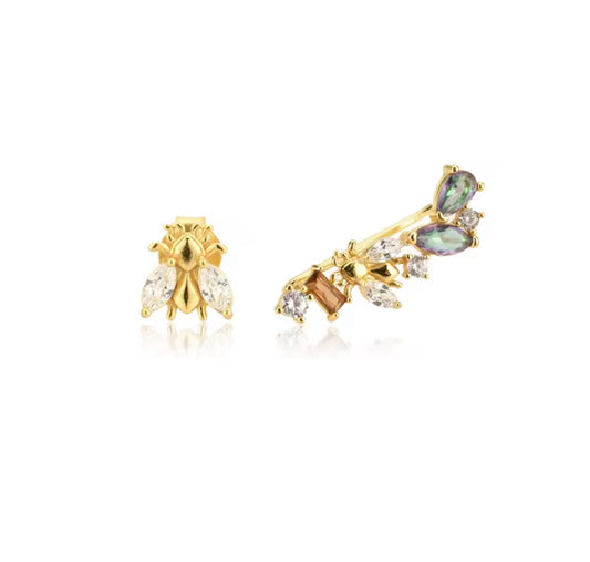Aqua Earrings