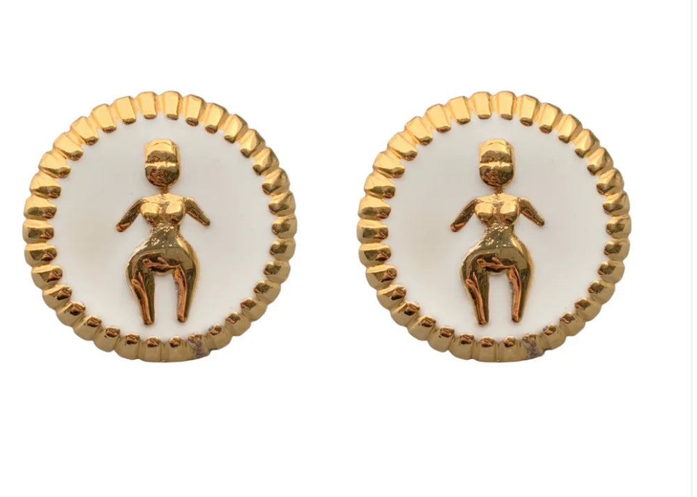 Venus Coin Studs