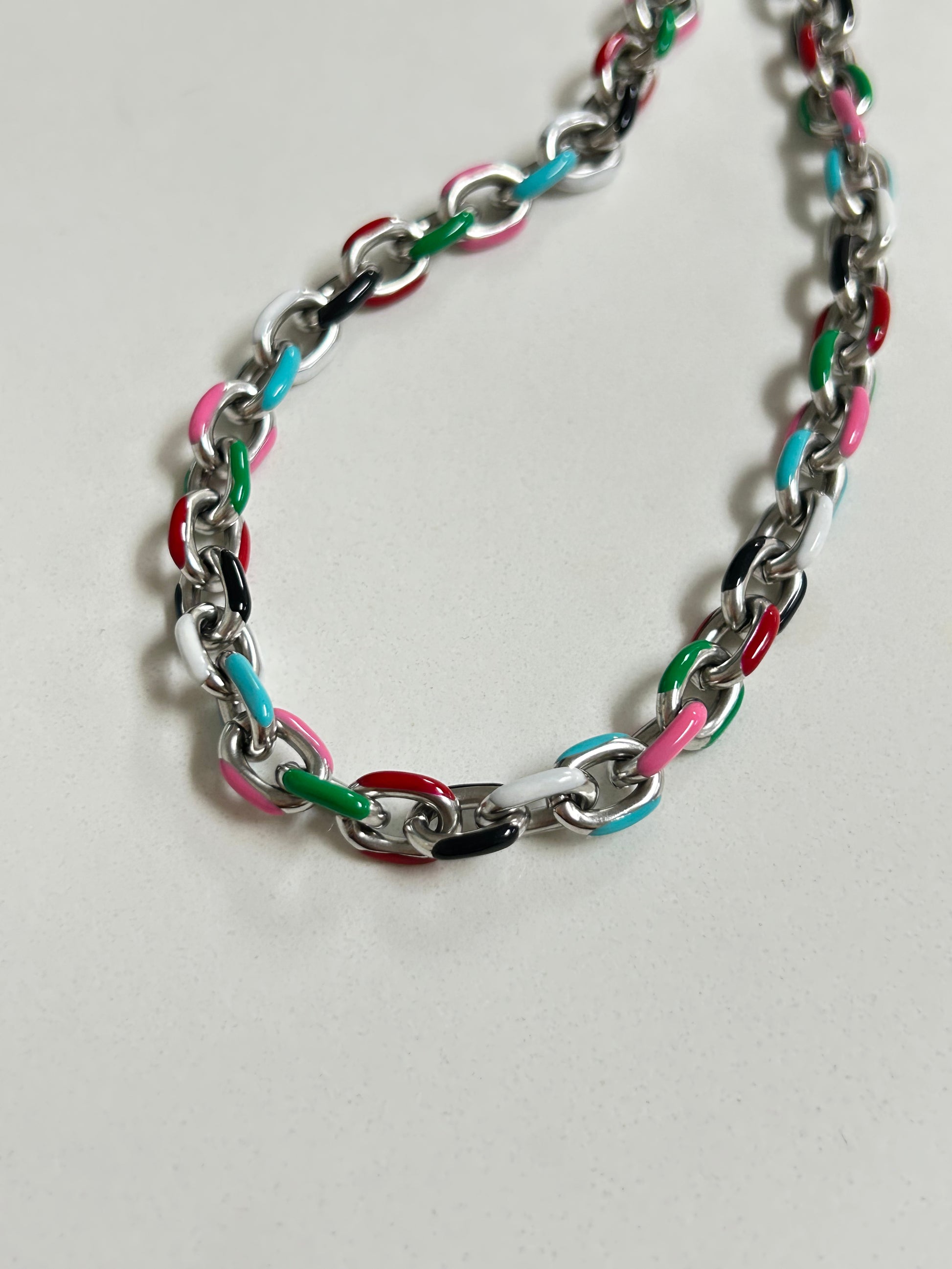 Color Mix Chain – Maria Bonita Accesorios Color Mix Chain – Maria Bonita Accesorios