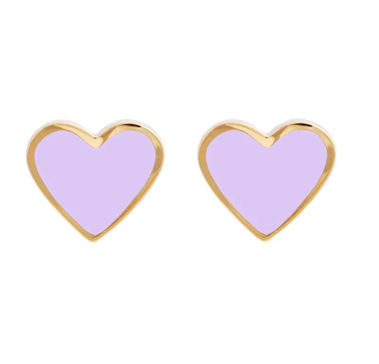 CAROLINA ALATORRE Heart Studs XL