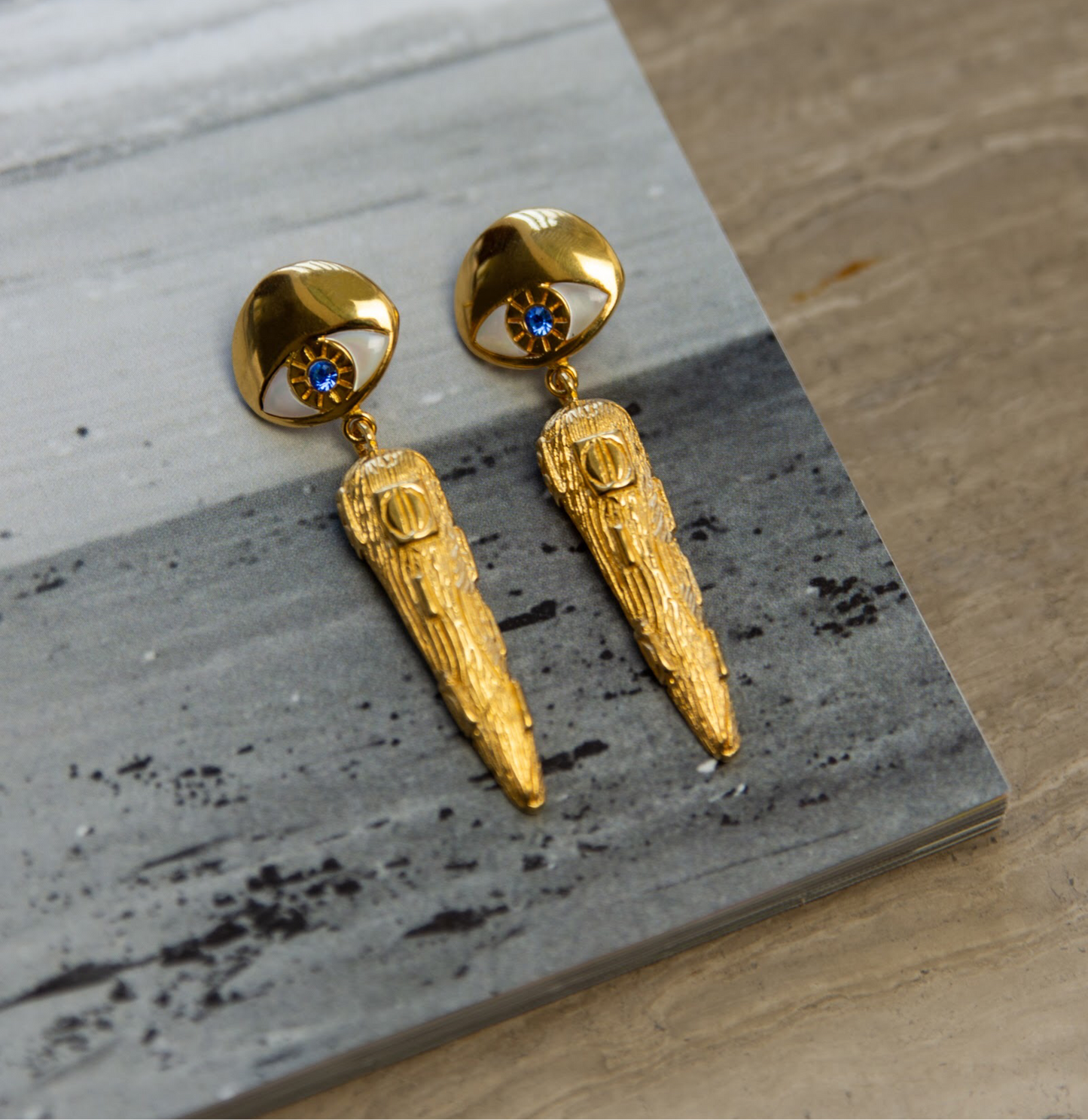 CAROLINA ALATORRE Adele Drop Earrings