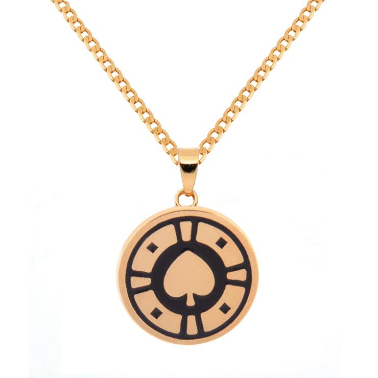 CAROLINA ALATORRE Casino Pendant Necklace